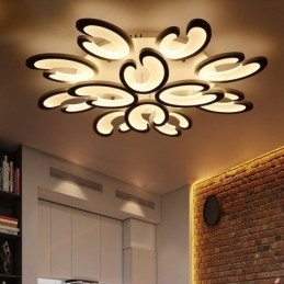 Designer Touch Decorative Petal Shaped Flush Mount Ceiling Light