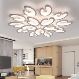 Designer Touch Decorative Petal Shaped Flush Mount Ceiling Light