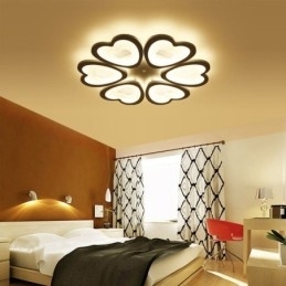 Designer Touch Decorative Heart Shaped Petal Ceiling Light Flush Mount