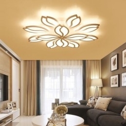 Designer Touch Decorative Acrylic Flower Flush Mount Ceiling Light