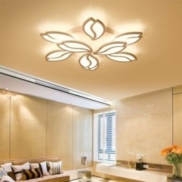 Designer Touch Decorative Acrylic Flower Flush Mount Ceiling Light