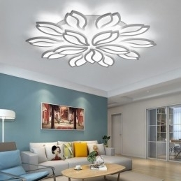 Designer Touch Decorative Acrylic Flower Flush Mount Ceiling Light