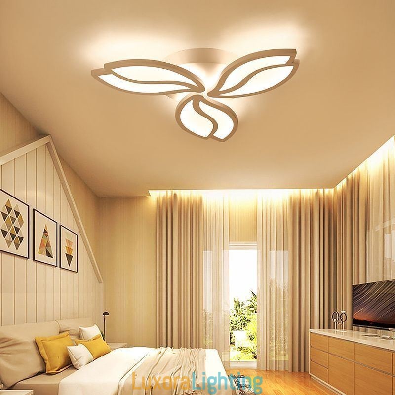 Designer Touch Decorative Acrylic Flower Flush Mount Ceiling Light