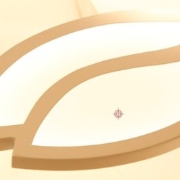 Designer Touch Decorative Acrylic Flower Flush Mount Ceiling Light