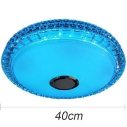 Designer Touch Decorative Flush Mount Ceiling Light Remote APP Control Bluetooth Music Speaker Light