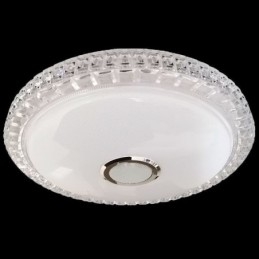 Designer Touch Decorative Flush Mount Ceiling Light Remote APP Control Bluetooth Music Speaker Light