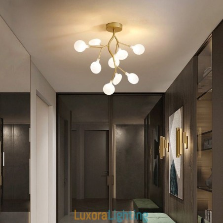 Designer Touch Decorative Nordic Branches Flush Mount Ceiling Light