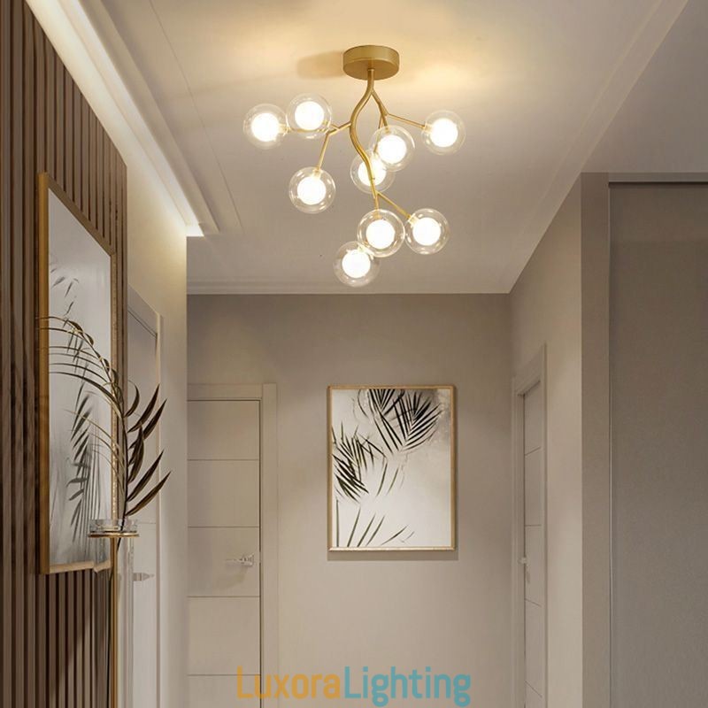 Designer Touch Decorative Nordic Branches Flush Mount Ceiling Light