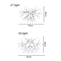 Designer Touch Decorative Nordic Minimalist Flush Mount Ceiling Light Light Fixture