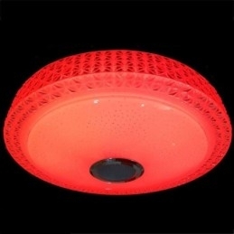 Designer Touch Decorative Ceiling Light Lamp Remote APP Control Bluetooth Music Speaker Flush Mount