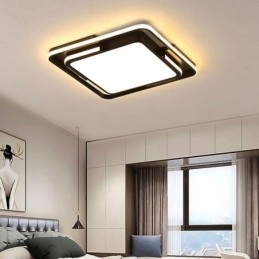 Designer Touch Decorative Modern Simple Flush Mount Ceiling Light Square Acrylic Light Fixture