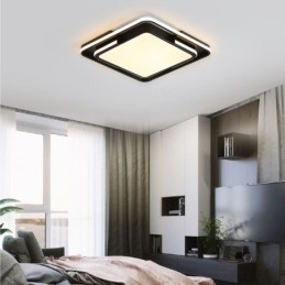 Designer Touch Decorative Modern Simple Flush Mount Ceiling Light Square Acrylic Light Fixture