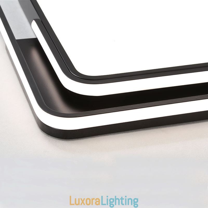 Designer Touch Decorative Modern Simple Flush Mount Ceiling Light Square Acrylic Light Fixture