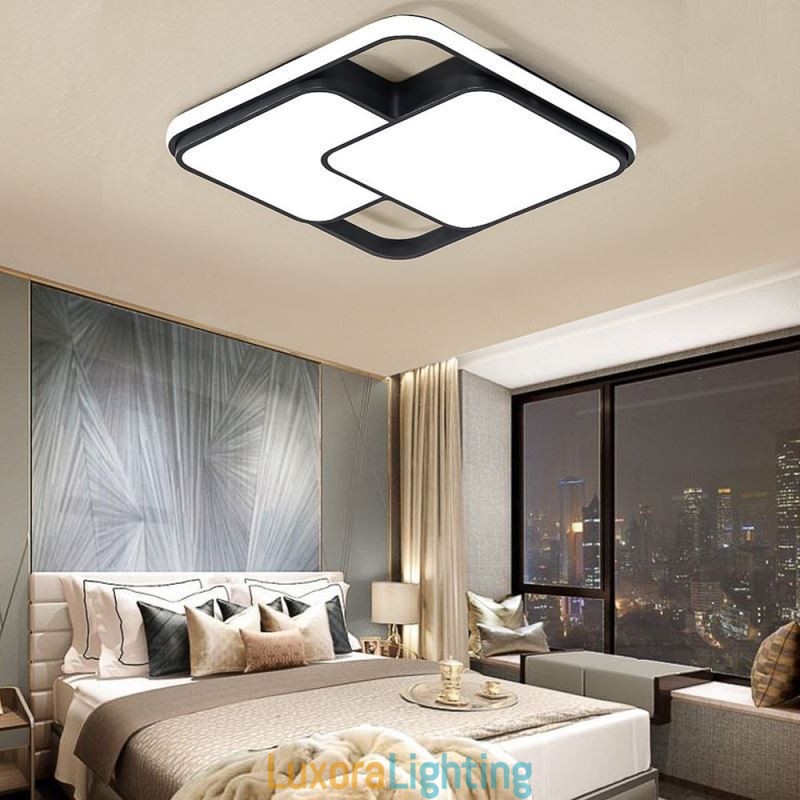Designer Touch Decorative Modern Geometric Flush Mount Ceiling Light Acrylic Decoration Light