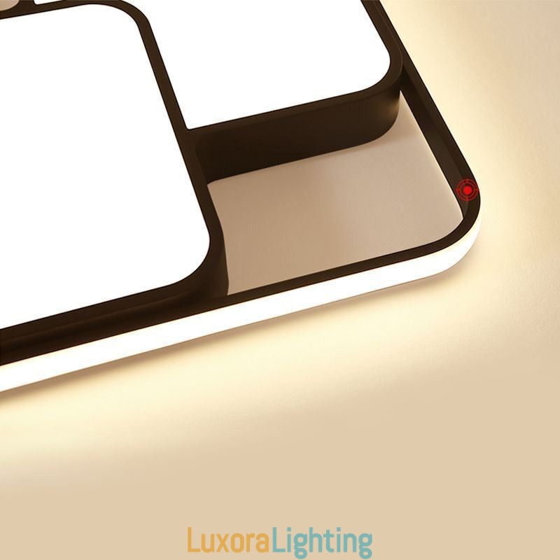 Designer Touch Decorative Modern Geometric Flush Mount Ceiling Light Acrylic Decoration Light