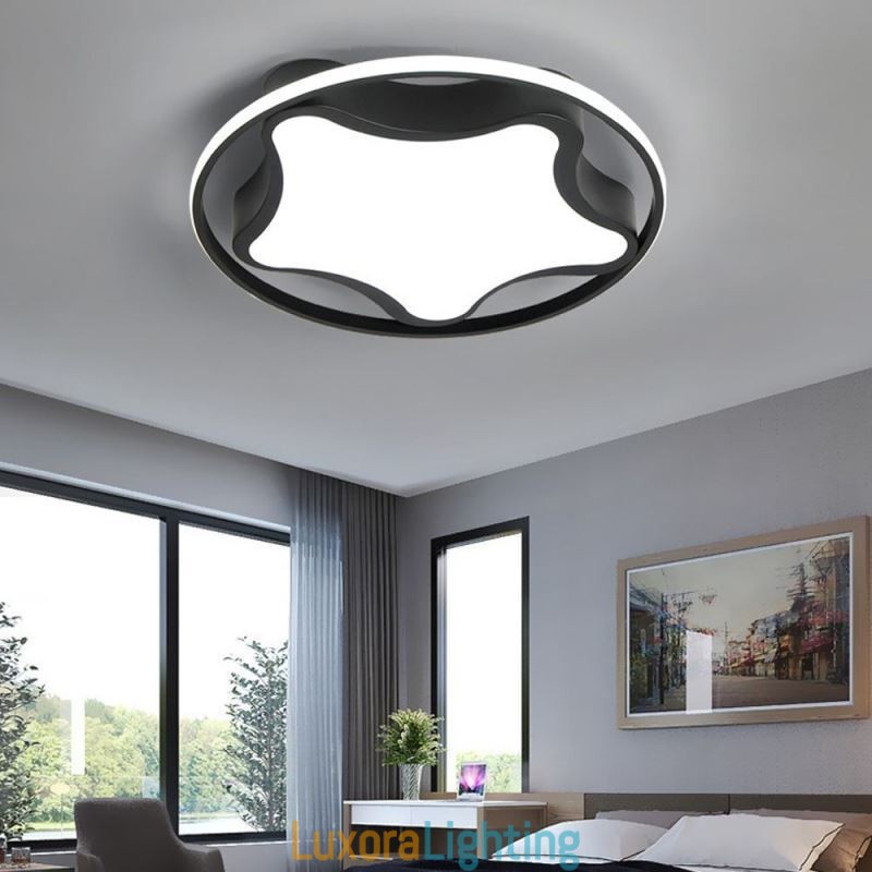 Designer Touch Decorative Star Flush Mount Ceiling Light Modern Simple Ceiling Light