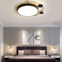 Designer Touch Decorative Contemporary Flush Mount Ceiling Light Circle Acrylic Ceiling Light