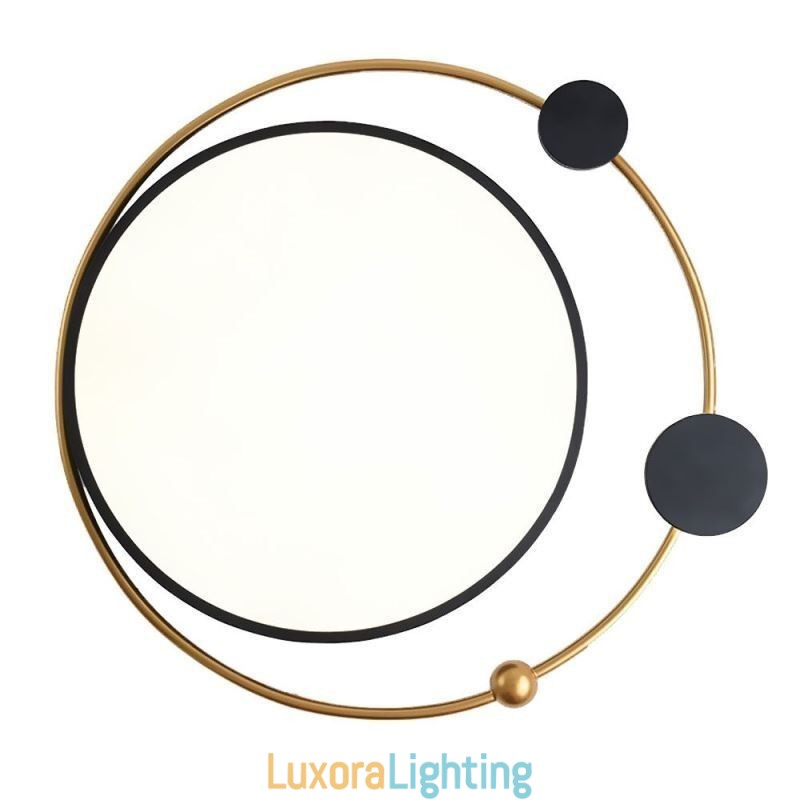 Designer Touch Decorative Contemporary Flush Mount Ceiling Light Circle Acrylic Ceiling Light