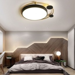 Designer Touch Decorative Contemporary Flush Mount Ceiling Light Circle Acrylic Ceiling Light