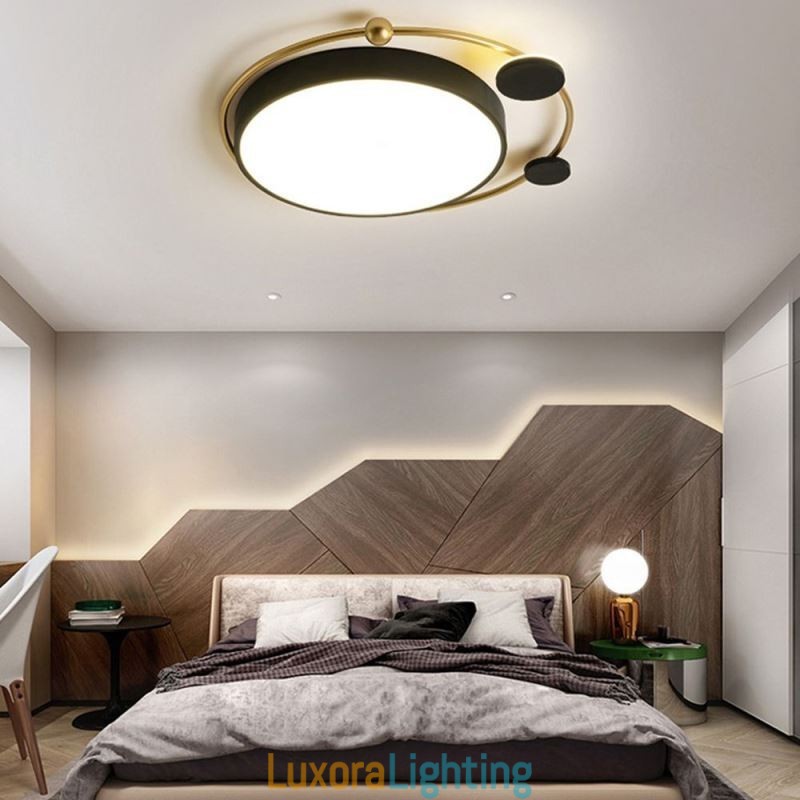 Designer Touch Decorative Contemporary Flush Mount Ceiling Light Circle Acrylic Ceiling Light