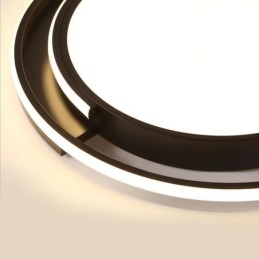 Designer Touch Decorative Modern Minimalist Flush Mount Ceiling Light Circular Ceiling Fixture