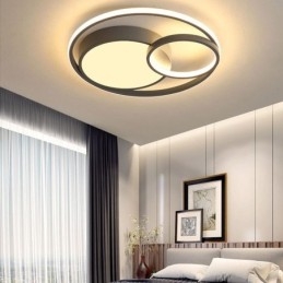 Designer Touch Decorative Modern Circular Flush Mount Ceiling Light