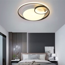 Designer Touch Decorative Modern Circular Flush Mount Ceiling Light