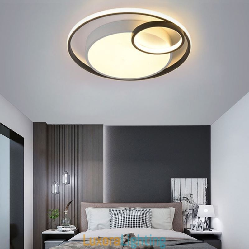 Designer Touch Decorative Modern Circular Flush Mount Ceiling Light