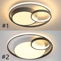 Designer Touch Decorative Modern Circular Flush Mount Ceiling Light