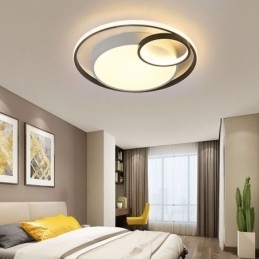 Designer Touch Decorative Modern Circular Flush Mount Ceiling Light