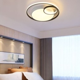 Designer Touch Decorative Modern Circular Flush Mount Ceiling Light
