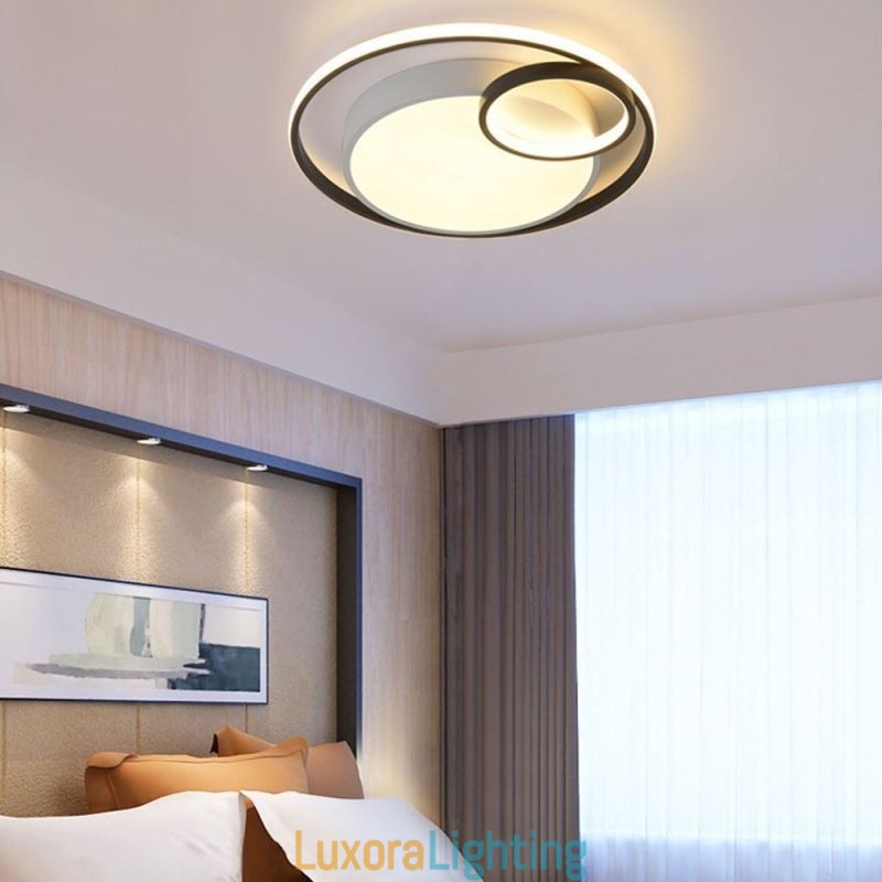 Designer Touch Decorative Modern Circular Flush Mount Ceiling Light