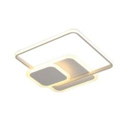 Designer Touch Decorative Square Frames Flush Mount Ceiling Light