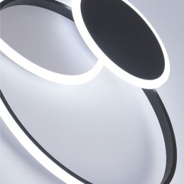 Designer Touch Decorative Round Flush Mount Light Fixture Modern Acrylic Ceiling Light