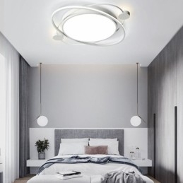 Designer Touch Decorative Modern Ceiling Light Planet Flush Mount Ceiling Lamp