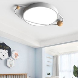 Designer Touch Decorative Modern Round Ceiling Light Planet Flush Mount Light Fixture