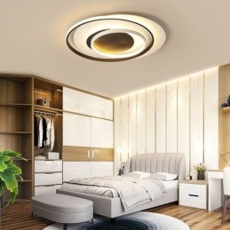 Designer Touch Decorative Irregular Round Flush Mount Ceiling Light