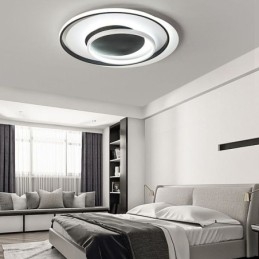 Designer Touch Decorative Irregular Round Flush Mount Ceiling Light