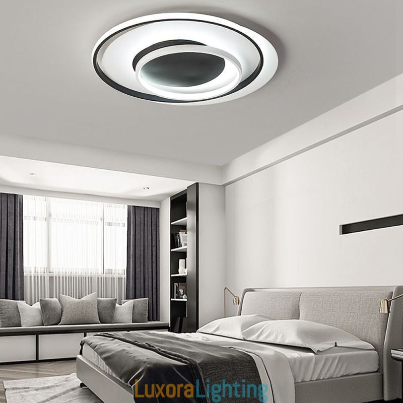 Designer Touch Decorative Irregular Round Flush Mount Ceiling Light