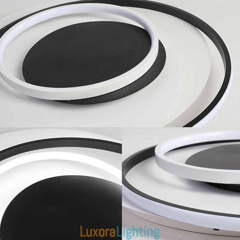 Designer Touch Decorative Irregular Round Flush Mount Ceiling Light
