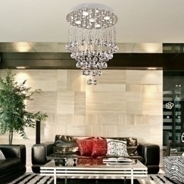 Designer Touch Decorative Crystal Chandelier with 5 lightsoque Design (K9 Crystal)