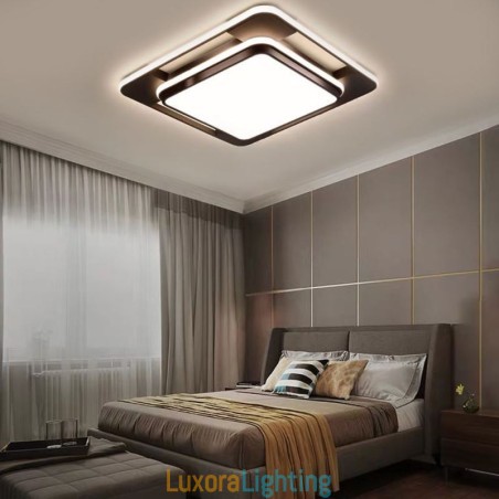 Designer Touch Decorative Modern Minimalist Flush Mount Lighting Square Ceiling Light