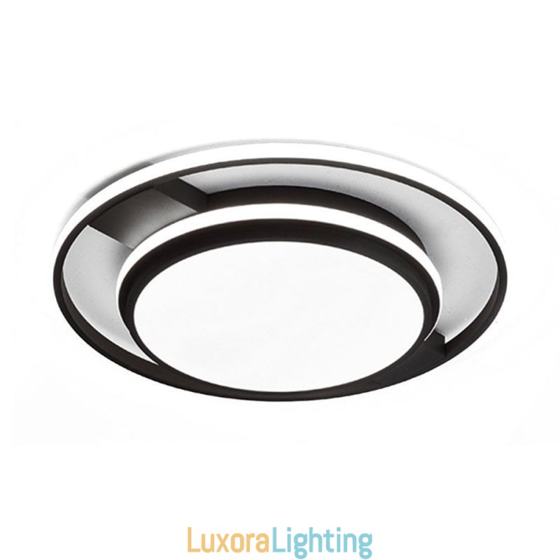 Designer Touch Decorative Modern Minimalist Flush Mount Light Fixture Round Ceiling Light