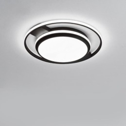 Designer Touch Decorative Modern Minimalist Flush Mount Light Fixture Round Ceiling Light