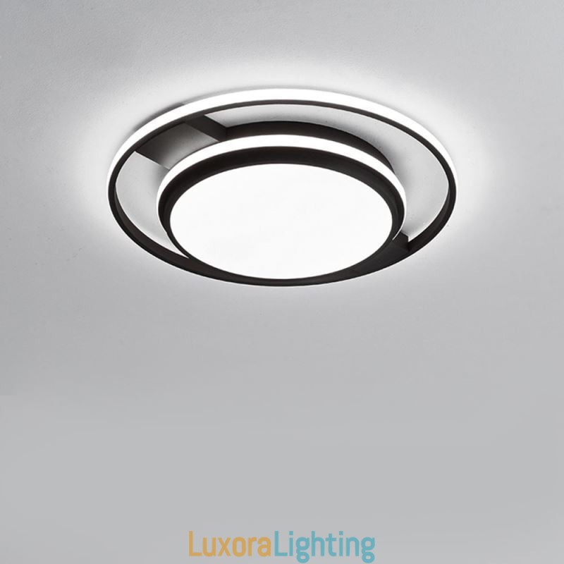 Designer Touch Decorative Modern Minimalist Flush Mount Light Fixture Round Ceiling Light