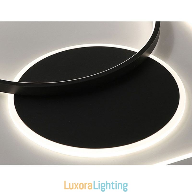Designer Touch Decorative Modern Minimalist Ceiling Lamp Round and Square Flush Mount Light Fixture