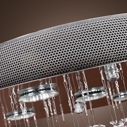 Designer Touch Decorative Crystal Chandelier with 5 lightsoque Design (K9 Crystal)