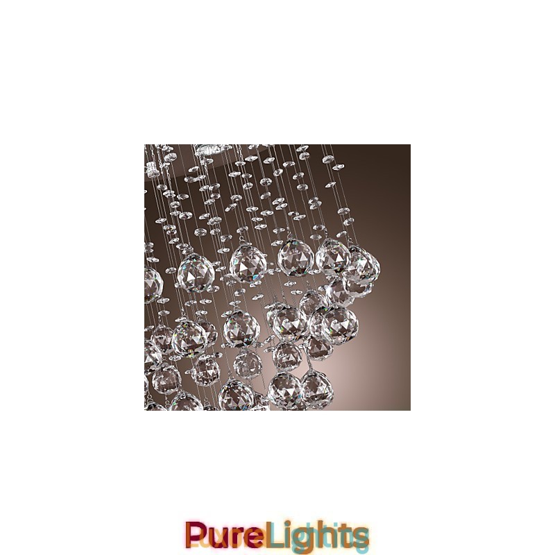 Designer Touch Decorative Crystal Chandelier with 5 lightsoque Design (K9 Crystal)