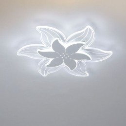 Designer Touch Decorative Elegant Flower Flush Mount Ceiling Light Unique Lighting