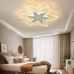 Designer Touch Decorative Elegant Flower Flush Mount Ceiling Light Unique Lighting